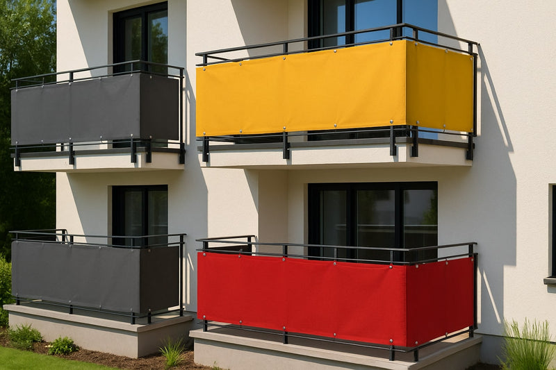 Balkonsichtschutz Farben