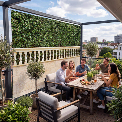 Aventine als Sichtschutz auf der Terrasse