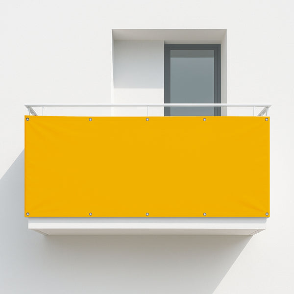 Balkonsichtschutz Goldgelb (RAL® 1004)