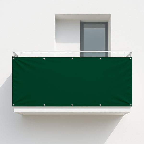 Balkonsichtschutz Moosgrün (RAL® 6005)