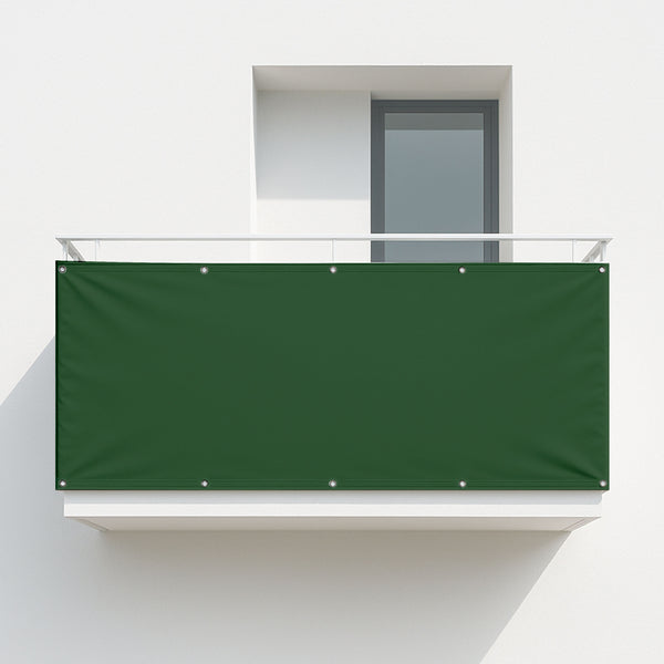 Balkonsichtschutz Olivgrün (RAL® 6003)