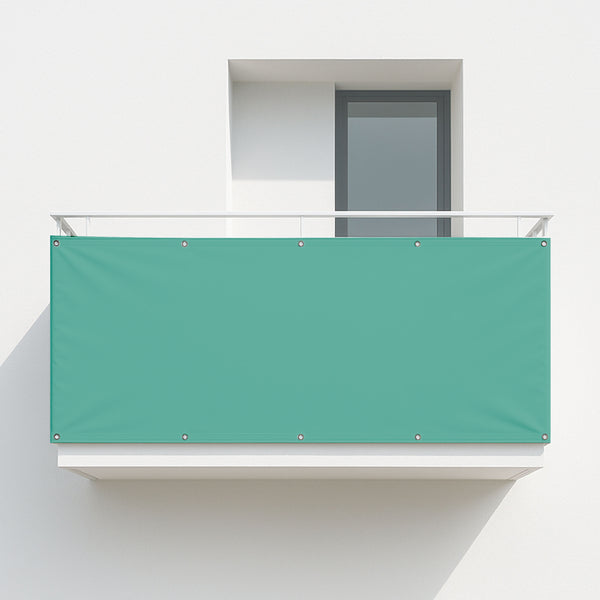 Balkonsichtschutz Pastellgrün (RAL® 6034)
