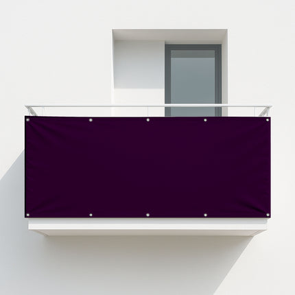 Balkonsichtschutz Purpurviolett (RAL® 4007) als Balkonsichtschutz