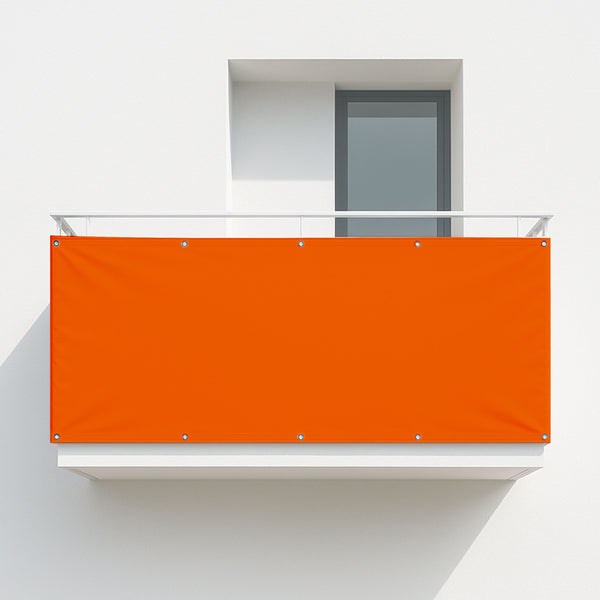 Balkonsichtschutz Reinorange (RAL® 2004)