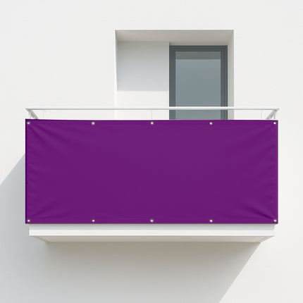 Balkonsichtschutz Signalviolett (RAL® 4008) als Balkonsichtschutz