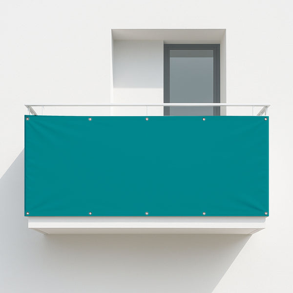 Balkonsichtschutz Türkisblau (RAL® 5018)