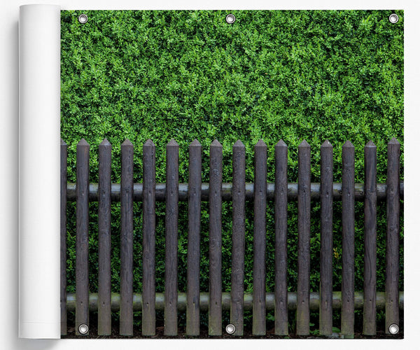 Sichtschutzplane Bernd Hecke, nach Maß, für Zaun, Balkon und Pool – myfence