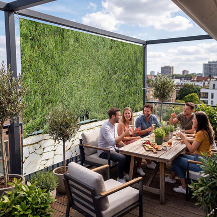 Candara als Sichtschutz auf der Terrasse