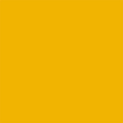 Balkonsichtschutz Goldgelb (RAL® 1004) am Gartenzaun