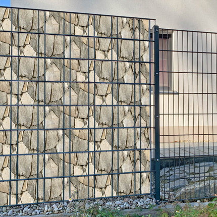 Sichtschutzstreifen Gris Black Sichtschutz&shy;streifen