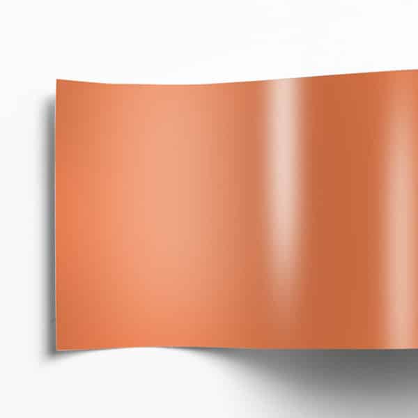 Lachsorange Sichtschutz&shy;streifen (RAL® 2012)