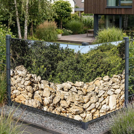 Ramirez als Sichtschutz am Gartenzaun