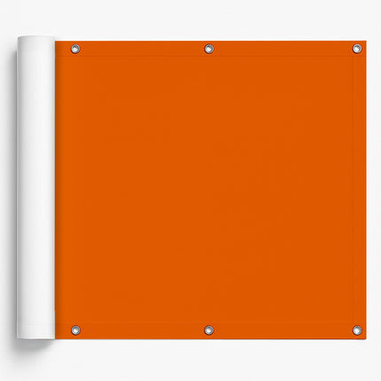Sichtschutz Reinorange (RAL® 2004) - PVC Sichtschutzstreifen