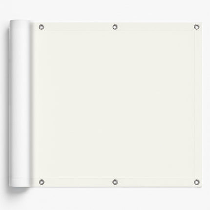 Sichtschutz Reinweiß (RAL® 9010) - PVC Sichtschutzstreifen