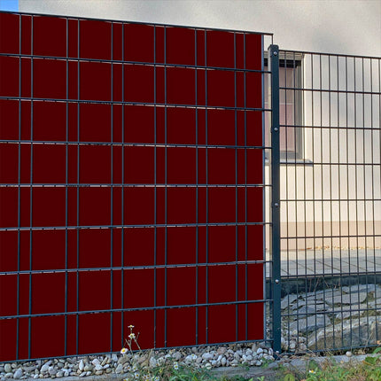 Sichtschutzstreifen Rotbraun Sichtschutz&shy;streifen (RAL® 8012)