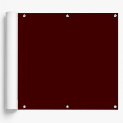 Sichtschutz Rotbraun (RAL® 8012) - PVC Sichtschutzstreifen