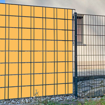 Sichtschutzstreifen Safrangelb Sichtschutz&shy;streifen (RAL® 1017)