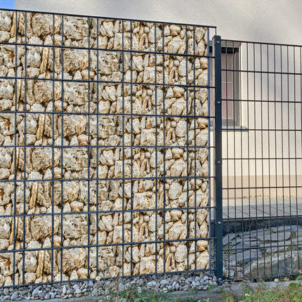 Sichtschutzstreifen Salma steinig Sichtschutz&shy;streifen