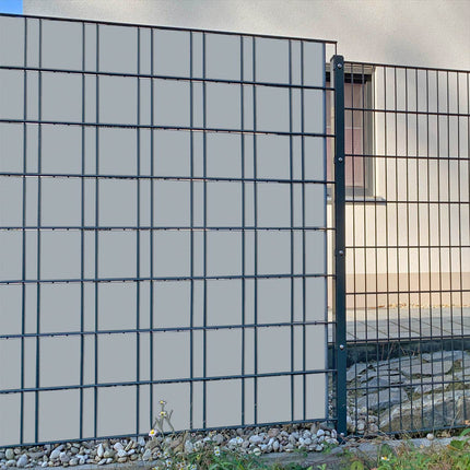 Sichtschutzstreifen Silbergrau Sichtschutz&shy;streifen (RAL® 7001)