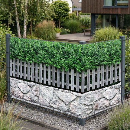 Symphonie als Sichtschutz am Gartenzaun