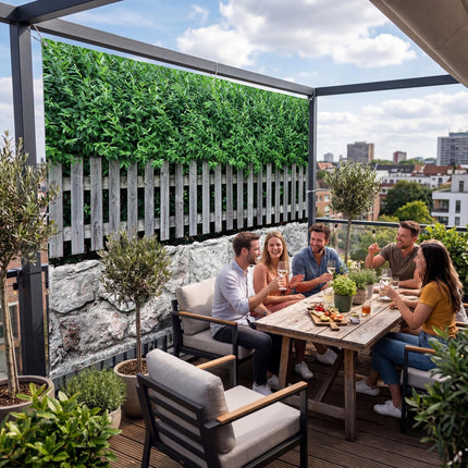 Symphonie als Sichtschutz auf der Terrasse