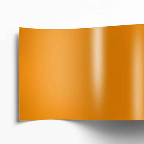 Tieforange Sichtschutz&shy;streifen (RAL® 2011)