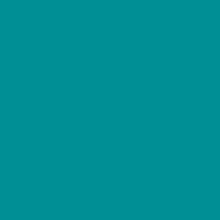 Balkonsichtschutz Türkisblau (RAL® 5018) am Gartenzaun