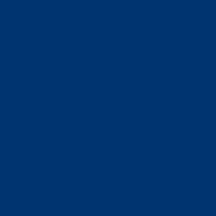 Balkonsichtschutz Ultramarinblau (RAL® 5002) am Gartenzaun