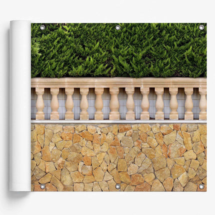 PVC Sichtschutz Villa Rustica