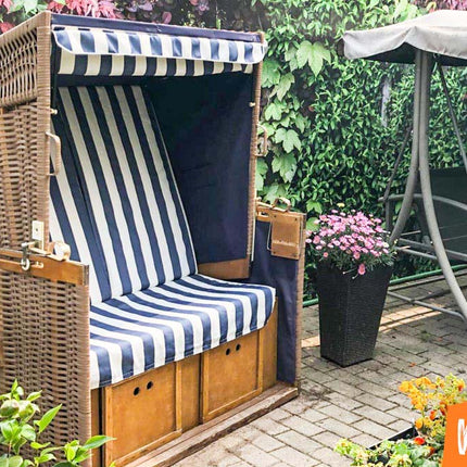 Sichtschutz Naturoptik (Wildi) im Garten