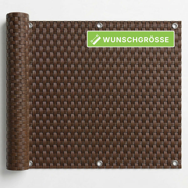 Rattan Sichtschutz im Wunschmaß
