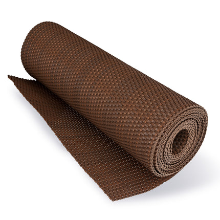 Rattan Sichtschutzmatte FIX am Gartenzaun