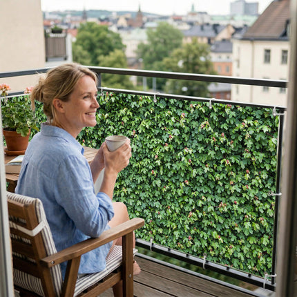 Ariane als Balkonsichtschutz Innenansicht