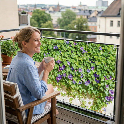 Gwendolyn als Balkonsichtschutz Innenansicht