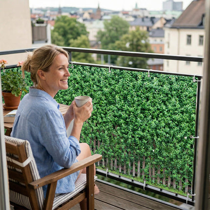 Liliane als Balkonsichtschutz Innenansicht