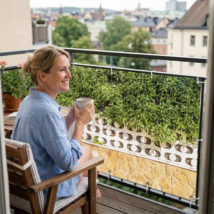 Sichtschutz Dünenabend (Nami) am Balkon