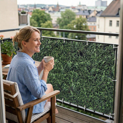 Timea als Balkonsichtschutz Innenansicht