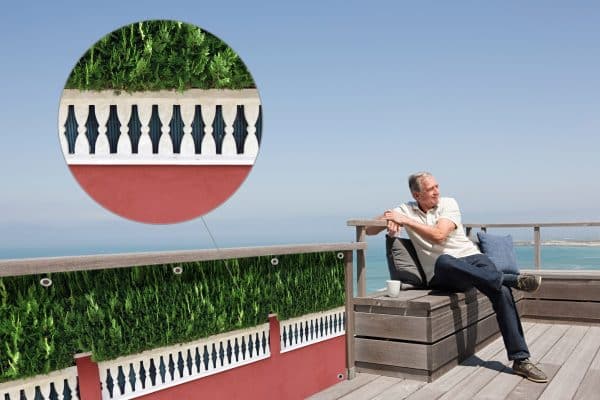 myfence Sichtschutz Balkona Anwendung Terrasse